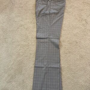 New York & Company Stretch Plaid Trousers